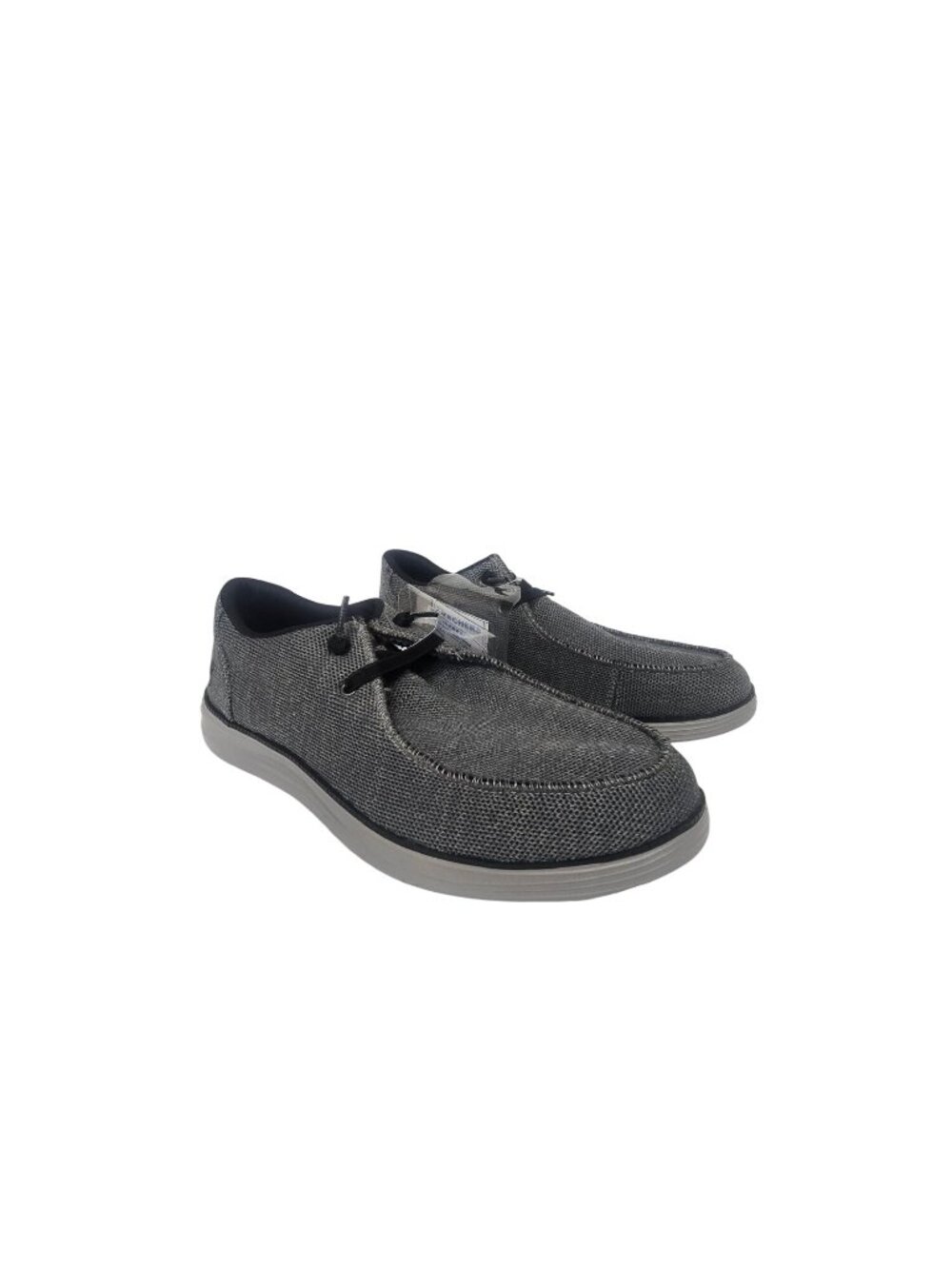 Skechers Arch Fit Slip-On Shoes Gray Lightweight Casual Comfort Men's 12M